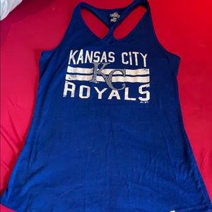 Majestic “fan fashion” Kansas City Royals tank